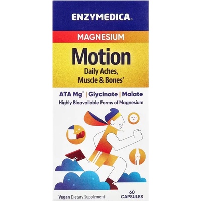 Enzymedica Magnesium Motion, 60 капсули, Enzymedica (75475)