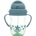 Lorelli Чаша с дръжки и сламка Lorelli - Baby Care, Blue & Green (10230600004)