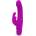 Happy Rabbit Презаредим G-spot рабит вибратор от силикон Happy Rabbit Realistic slim лилав