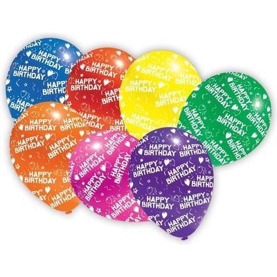 Alvarak Balónky barevné Happy Birthday