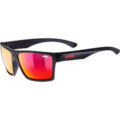 uvex Слънчеви очила Uvex LGL 29 Mirror S3 Sunglasses - Black Mat / Red - размер One Size (205-0774-0311)