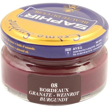 Saphir Beauté du Cuir Créme Surfine 50 ml Burgundy