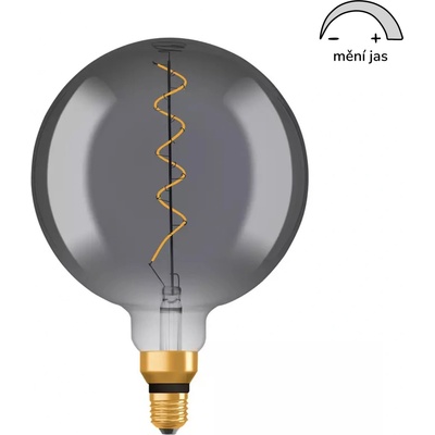 Osram LED A A++ E E27 tvar globusu 5 W teplá bílá