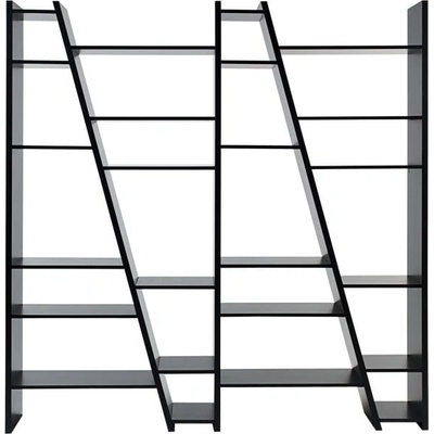 TemaHome Черна етажерка за книги 190x195 cm Delta - TemaHome (9500.315404)