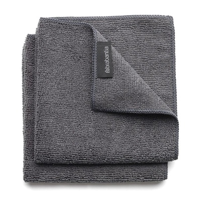 Brabantia Микрофибърна кърпа, комплект 2 бр. , сива, Brabantia (BRAB118029)