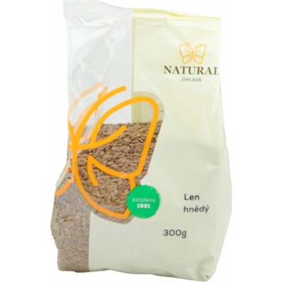 Natural Jihlava Len hnědý 300 g