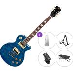 SX EC3H Standard SET Translucent Blue Електрическа китара
