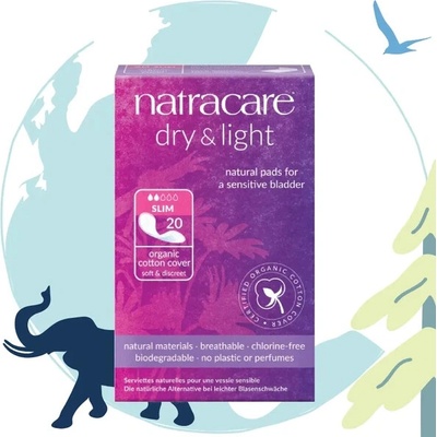 Natracare Bio Dry & Light Slim 20 ks