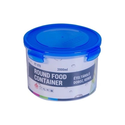 TOO KT-070 2000ml кръгла кутия за съхранение на храна (KT-070)