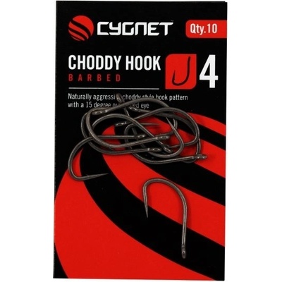 Cygnet Choddy Hooks Barbed vel.6 10 ks
