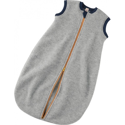 Engel Бебешки спален чувал Engel Baby Sleeping Bag with Zip Baby sleeping bag - Hellgrau Melange - размер 86/92 (EU) (516-0158-0112)