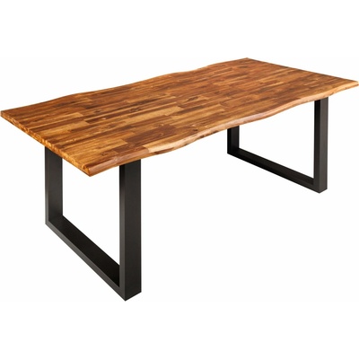 Anvicti1 GENESIS 160 cm masiv akácie antracitová JS42050