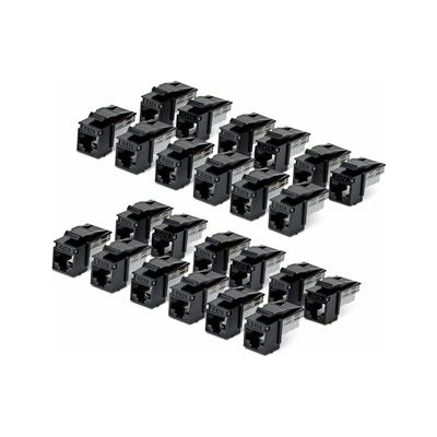 Startech Cat6 Keystone Jack 24-Pack 90-Deg 110