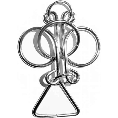 Hlavolam kovový 3 kruhy – Hledejceny.cz