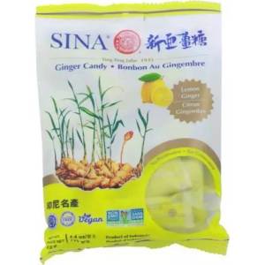Sina Джинджифилови бонбони sina с вкус на лимон 125 г