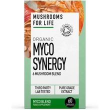 Mushrooms4Life Bio MyCo Synergie Směs 6 vitálních hub 60 ks