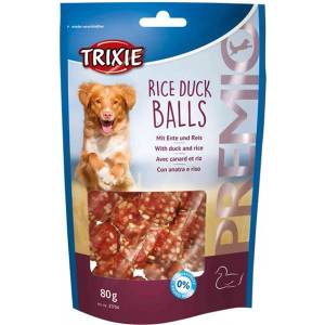 TRIXIE PREMIO Оризови топки с патица, 80 г