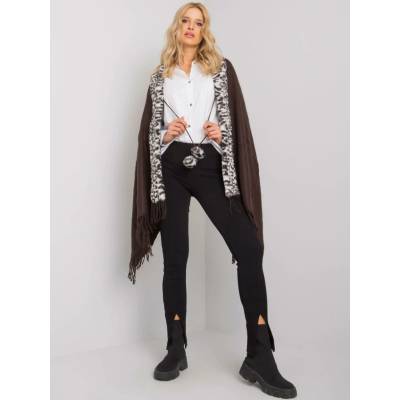 Factory Price Scarf-AT-SZ-BF48420-white-brown čierna 2016103116010