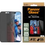 Panzer Стъклен протектор PanzerGlass за iPhone 16 Pro Max, Privacy, Ultra-Wide Fit