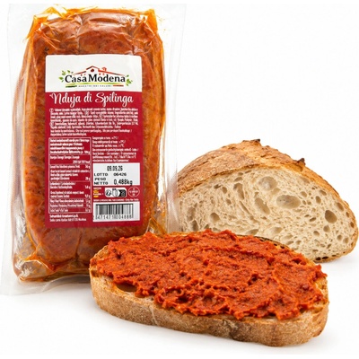 Casa modena nduja di spilinga roztíratelná pikantní klobása 400g-500g
