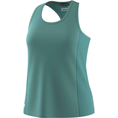 Smartwool Дамски потник с широка презрамка Smartwool Women's Active Mesh Racerback Tank Tank top - Dusty Teal - размер XL (916-3215-0315)