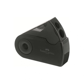 Faber-Castell Острилка Faber-Castell, Sleeve, Двойна, Черна (182700) (182700)