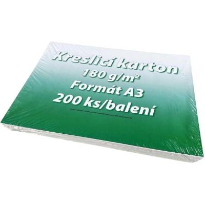 Vikpap - kreslící karton A3, 180 g/m2, 200 listů