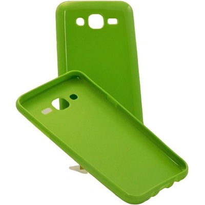 Pouzdro Jelly Case Samsung J500 Galaxy J5 zelené