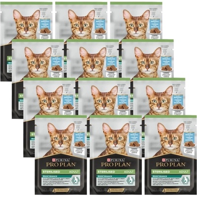 Pro Plan Sterilised s morskými rybami 12 x 75 g