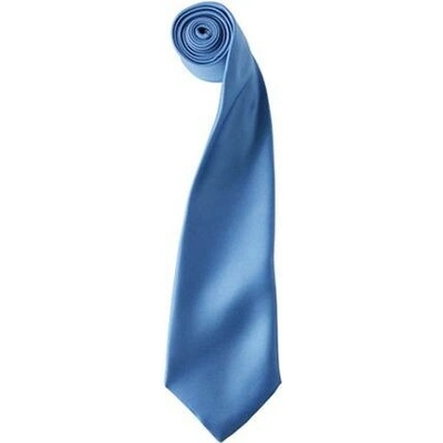 Premier Workwear Pánská saténová kravata PR750 Midblue