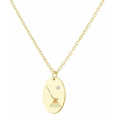 Eppi Personalizovaný přívěsek s diamantem Metronome P46416