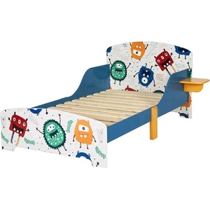 Ginger Home Детско легло със защита от падане Ginger Home - Monster, 140 x 70 cm (TF6050) - baby
