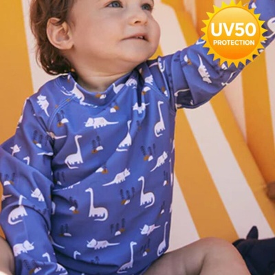 Fresk: Детска блуза с UV50 защита Dino (FR-SW2418-10-122)