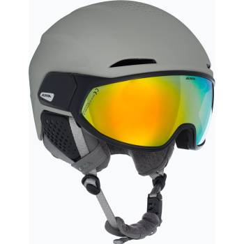 Alpina Ски каска Alpina Alto Q-Lite moon/grey matt/gold mirror