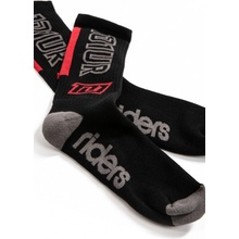 101 Riders ponožky TRACK SOCKS ČR černá