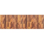 Wenko Кафява пластмасова постелка за баня 65x200 cm Lambris - Wenko (24543100)