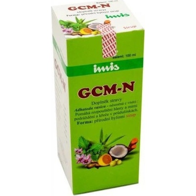 Imis GCM N sirup proti kašli 100 ml