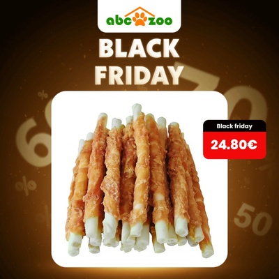 Salač Tyčinka z byvolej kože obalená kuracím mäsom 1 kg