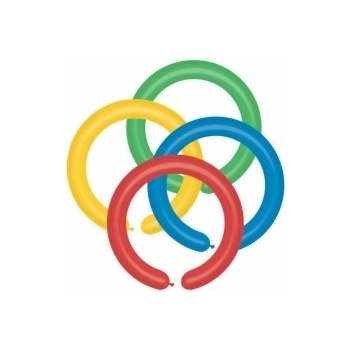 balónky modelovací sada mix barev