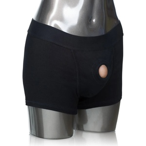 California Exotics Packer Gear Boxer Brief Harness Black M/L