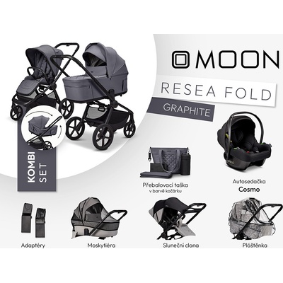 Moon ReSea FOLD kombi set Graphite 2026