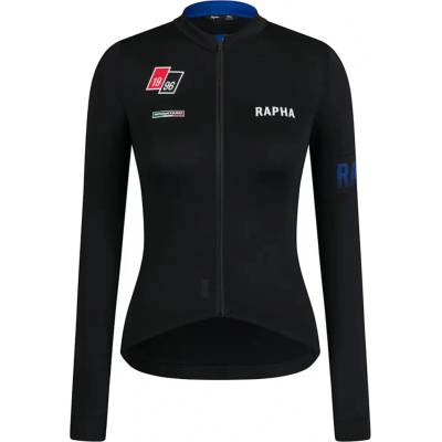 Rapha Women's Pro Team LS Midweight Jersey Novantasei Black/Blue