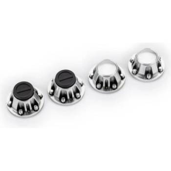 Traxxas капачка на колело полуматова хромирана (4) (за #8255A)