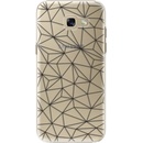 Puzdrá a kryty na mobilné telefóny Púzdro iSaprio - Abstract Triangles 03 Samsung Galaxy A5 2017 čierne