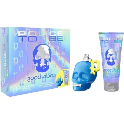 Police To Be Goodvibes Комплект (EDT 40ml + Body Shampoo 100ml) за Мъже
