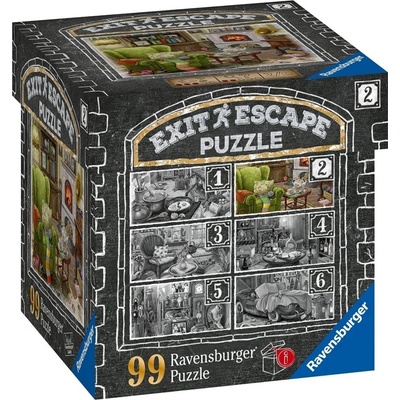 Ravensburger 16878 Exit Obývací pokoj 99 dílků