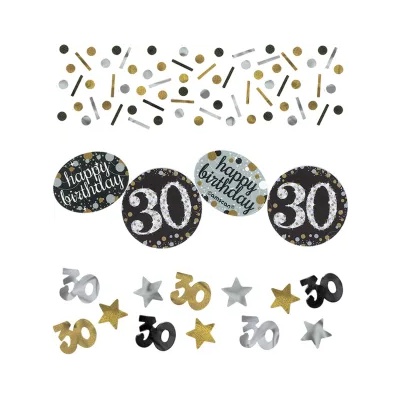 Amscan Блестящи златни конфети 30