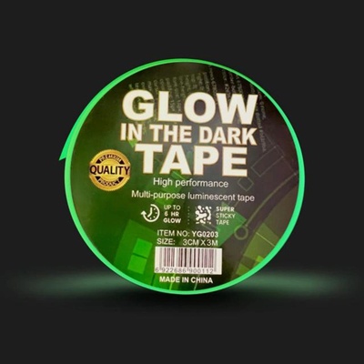 Verk 11370 Bezpečnostné svietiace, fluorescenčné, páska 30 mm x 3 m