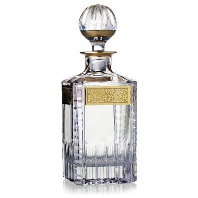 Bohemia Crystal Ručně broušená karafa na whisky Romantic 800ml