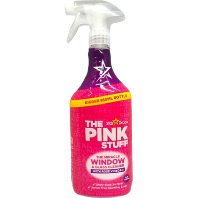 The Pink Stuff почистващ спрей за стъклени повърхности , 750мл